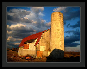 Brilliant Barn - Framed Print