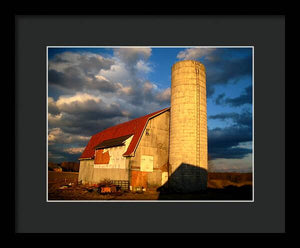 Brilliant Barn - Framed Print