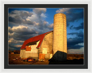 Brilliant Barn - Framed Print