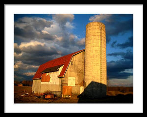 Brilliant Barn - Framed Print