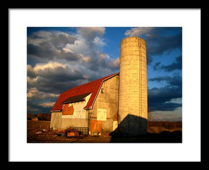 Brilliant Barn - Framed Print