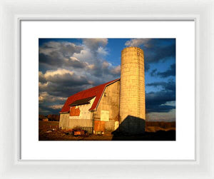 Brilliant Barn - Framed Print