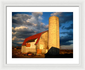 Brilliant Barn - Framed Print