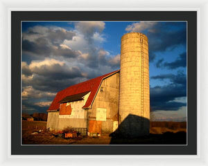 Brilliant Barn - Framed Print