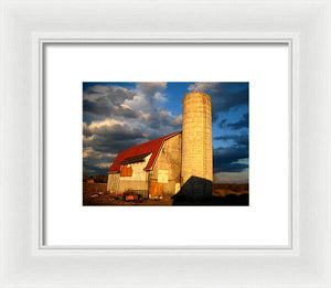 Brilliant Barn - Framed Print