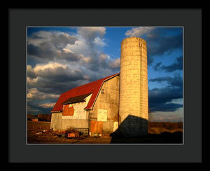 Brilliant Barn - Framed Print