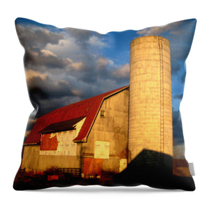 Brilliant Barn - Throw Pillow