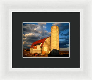 Brilliant Barn - Framed Print