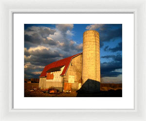 Brilliant Barn - Framed Print