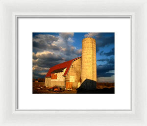 Brilliant Barn - Framed Print