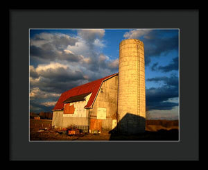 Brilliant Barn - Framed Print