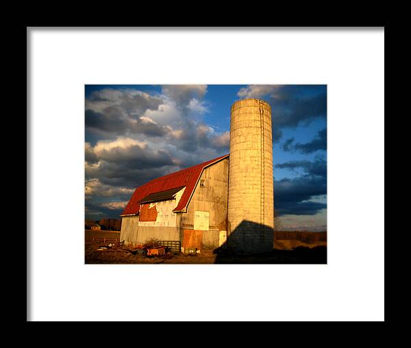 Brilliant Barn - Framed Print