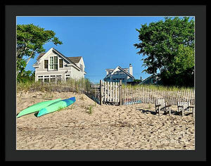 Cape Cod Casual - Framed Print