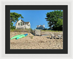 Cape Cod Casual - Framed Print