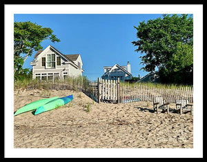 Cape Cod Casual - Framed Print