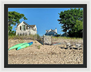 Cape Cod Casual - Framed Print