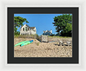 Cape Cod Casual - Framed Print