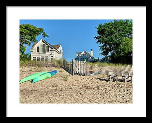 Cape Cod Casual - Framed Print