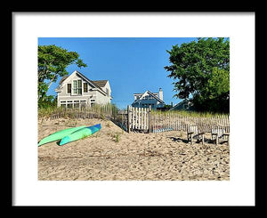 Cape Cod Casual - Framed Print