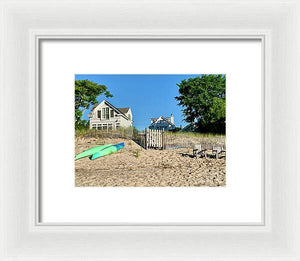 Cape Cod Casual - Framed Print