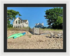 Cape Cod Casual - Framed Print