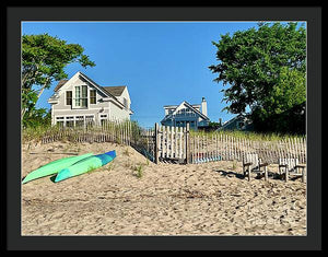 Cape Cod Casual - Framed Print