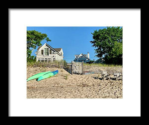 Cape Cod Casual - Framed Print