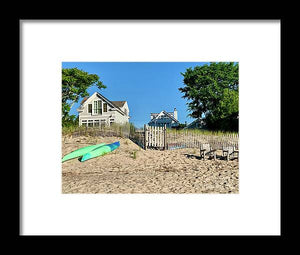 Cape Cod Casual - Framed Print