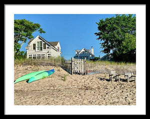 Cape Cod Casual - Framed Print