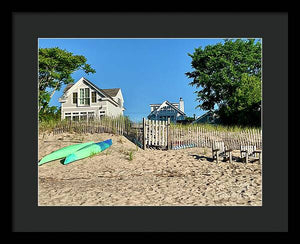 Cape Cod Casual - Framed Print