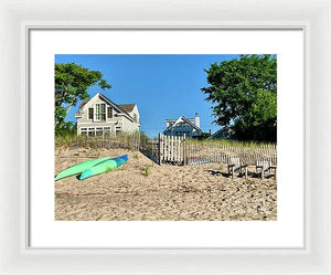 Cape Cod Casual - Framed Print