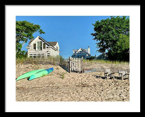 Cape Cod Casual - Framed Print