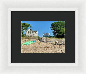 Cape Cod Casual - Framed Print