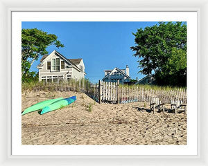 Cape Cod Casual - Framed Print