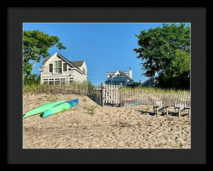 Cape Cod Casual - Framed Print