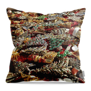 Christmas Baubles - Throw Pillow