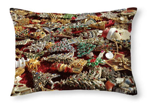 Christmas Baubles - Throw Pillow