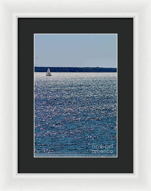 Come Sail Away - Framed Print