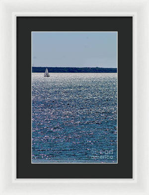 Come Sail Away - Framed Print