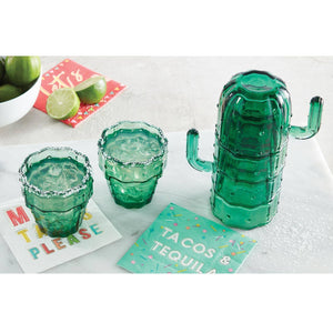 More Tacos Please - Foil Beverage Napkins