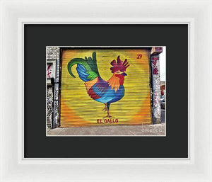 El Gallo - Framed Print