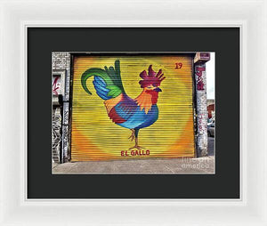 El Gallo - Framed Print