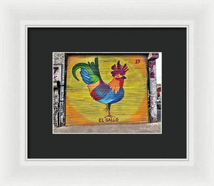 El Gallo - Framed Print