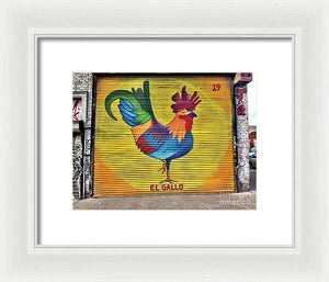 El Gallo - Framed Print