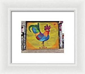 El Gallo - Framed Print