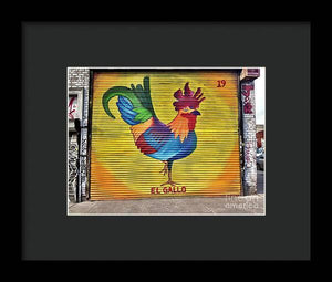 El Gallo - Framed Print