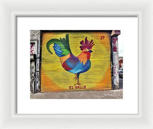 El Gallo - Framed Print