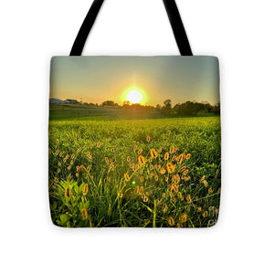 Fuzzy Sunset - Tote Bag