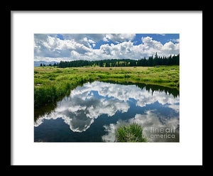 Heaven in the Water - Framed Print