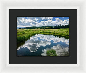 Heaven in the Water - Framed Print